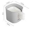 Plastic Dipping Dish Mini Size Seasoning Dish Creative Condiment Dishes  Bar Kitchen