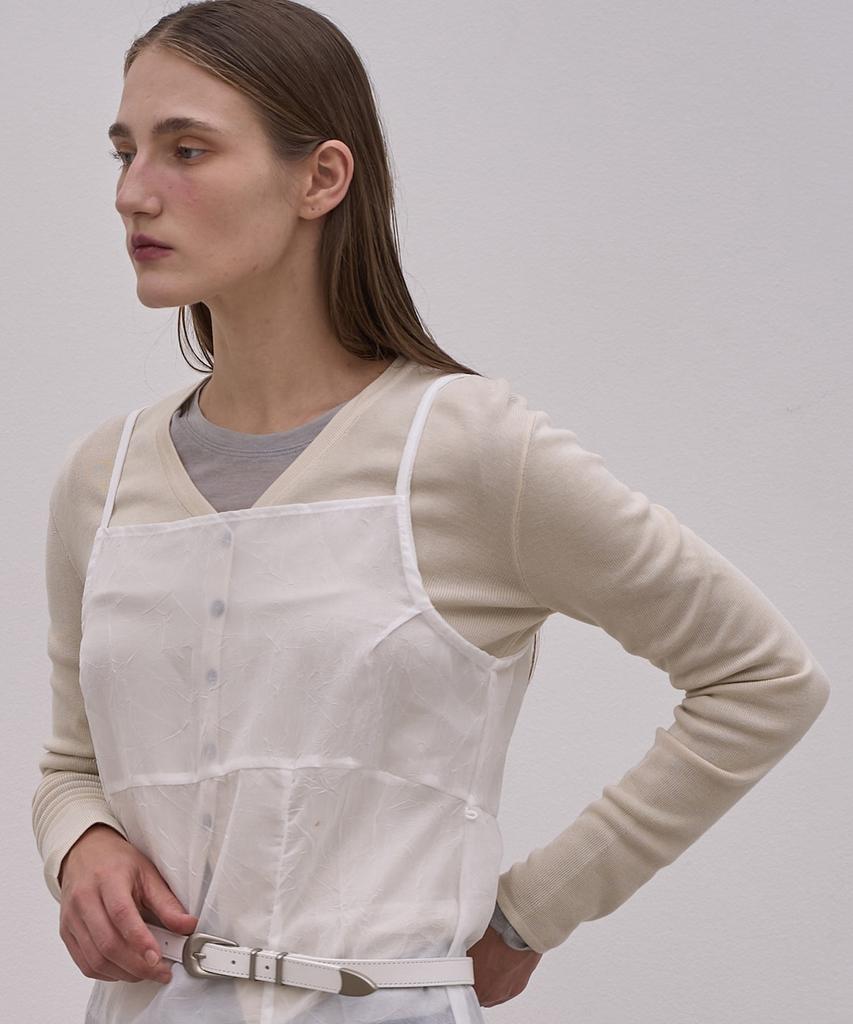 ELLIOTI V-Neck Knit Cardigan_4Color