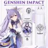 Genshin термос чашки бутылки Zhongli Beelzebul Genshin ударопрочные изолированные бутылки аниме кофе чашка воды кружка вакуумный термос