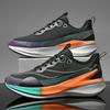 New Men's Running Shoes Carbon Plate Support Wear-resistant Rubber Outsole Sports Shoes Outdoor Shock-absorbing Tennis Shoes