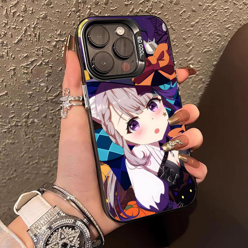 Game GI Lynette Translucent Mobile Phone Case for iPhone 17 16 15 14 13 12 11 X XR XS 8 7 Air Pro Max Plus Colorful Cover