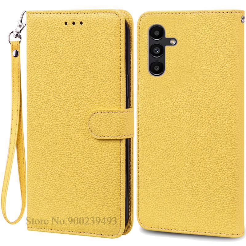 Чехол A04S для Samsung Galaxy A04s, чехол A047F, кожаный чехол-кошелек, флип-чехол для Samsung Galaxy A04S, чехол для телефона, чехол-кошелек, Fundas