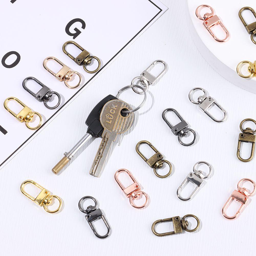 Metal DIY KeyChain Bag Part Accessories Lobster Clasp Hook Bags Strap Buckles Collar Carabiner Snap