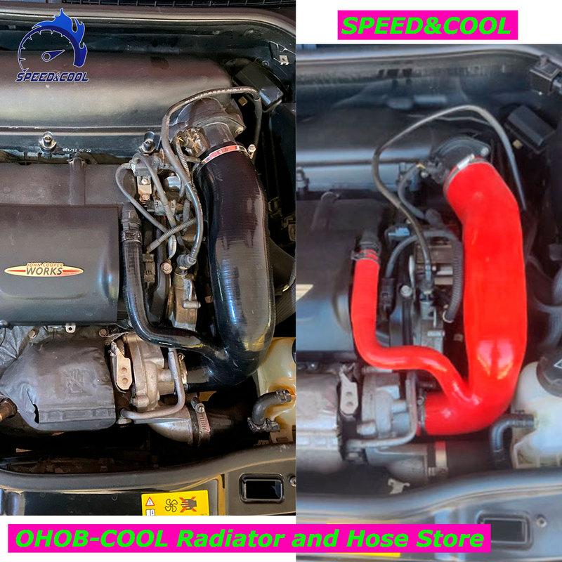 SPEED&COOL Для Mini COOPER S Countryman N18 1.6T Бензиновый Двигатель R56 R57 R60 FMINL Силиконовый Впускной Интел Хомут Трубка Труба