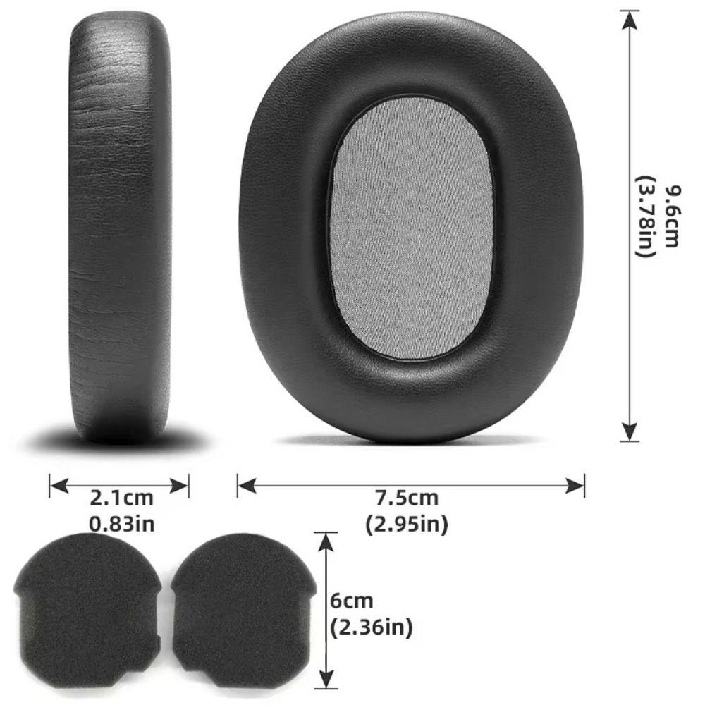 Soft Material Replacement Earpads Breathable Headphone Ear Covers For Sony WH-1000XM5