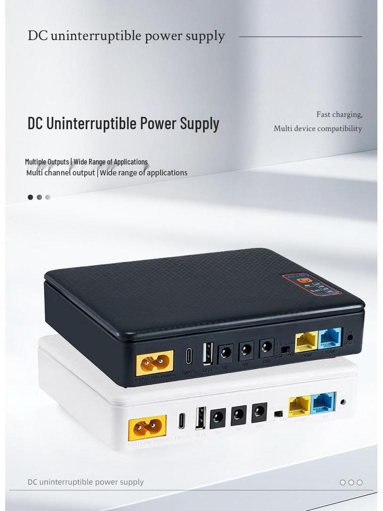 Mini UPS with Long Battery Life - POE Mobile Power Backup