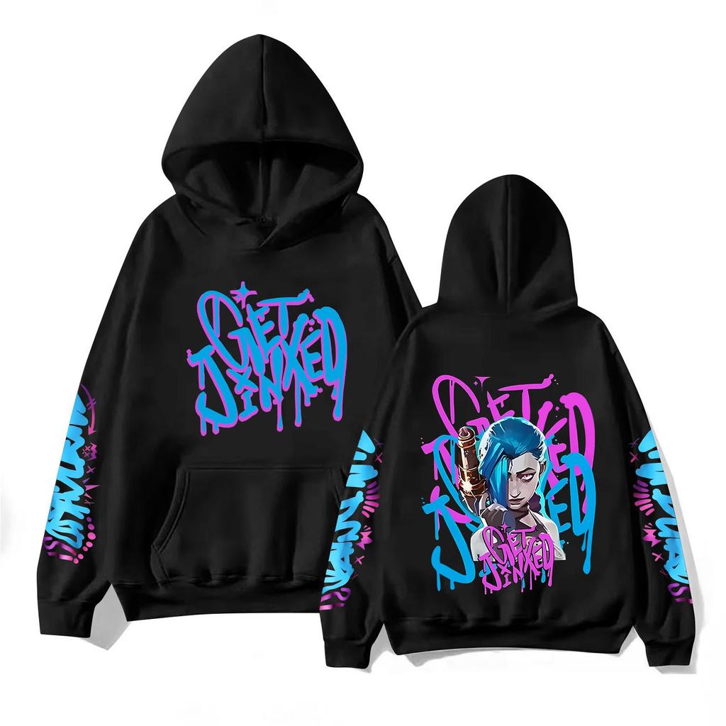 Women Fashion O Neck Long Sleeve Printed Top Hoodie Sweatshirt