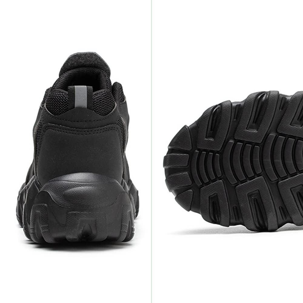 Обувь Safety Work Steel Toe Penetration Factory Impact [PAFHL], мужская, рабочая, женская, с защитой от носков, черная, защита, противоскользящая подошва,