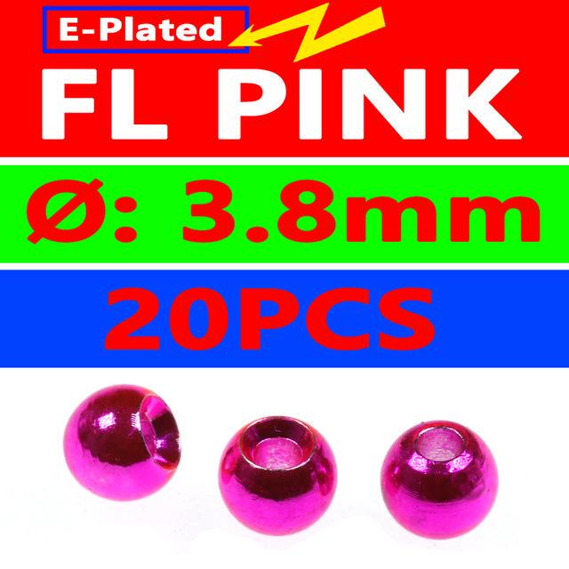 Латунный бисер для мормышек, 20шт/3.8мм