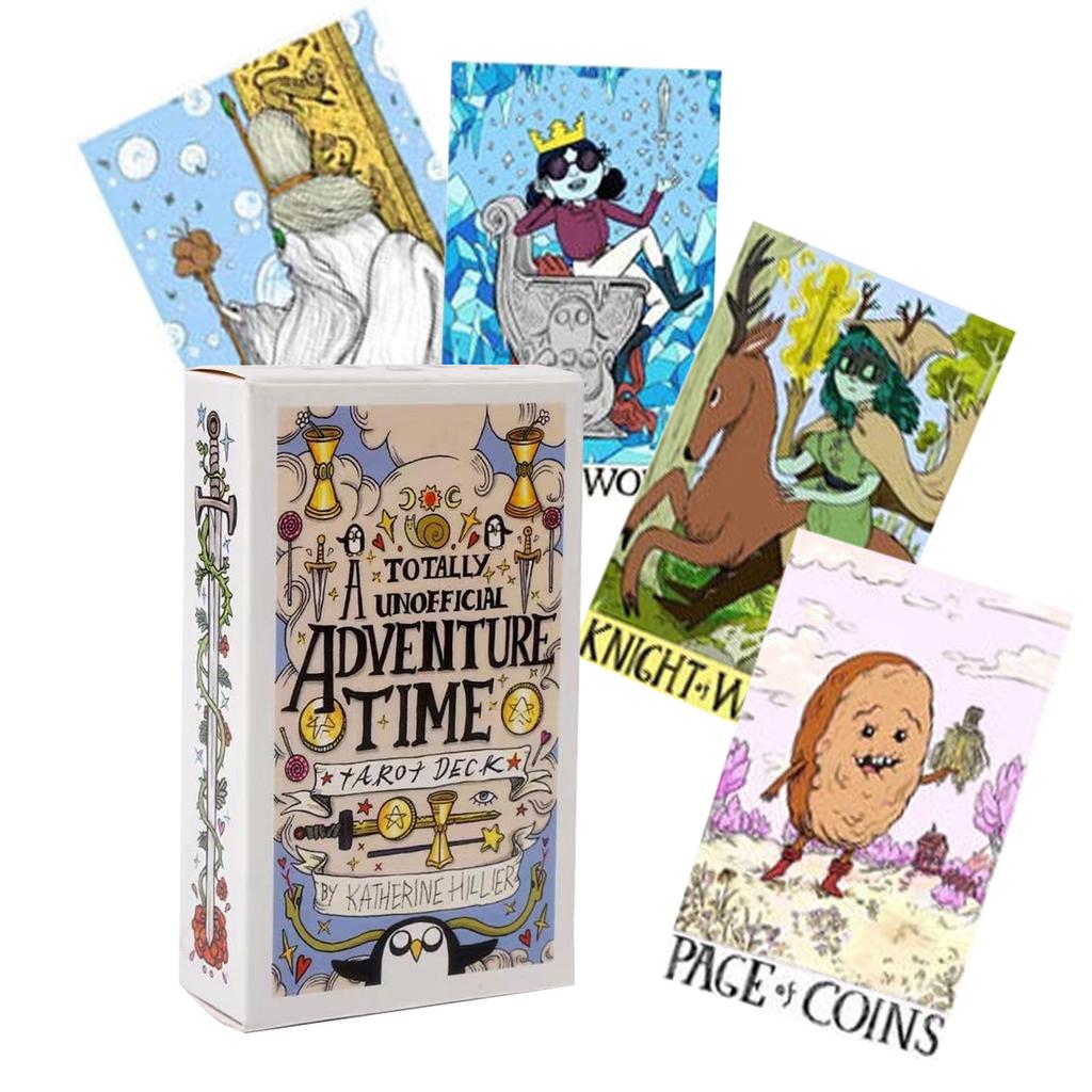 Adventures Time Tarot, Game Cards, Divination And Readings Game Cards, Divinations Tarot, Board Game Cards, Interesting Card Game Set