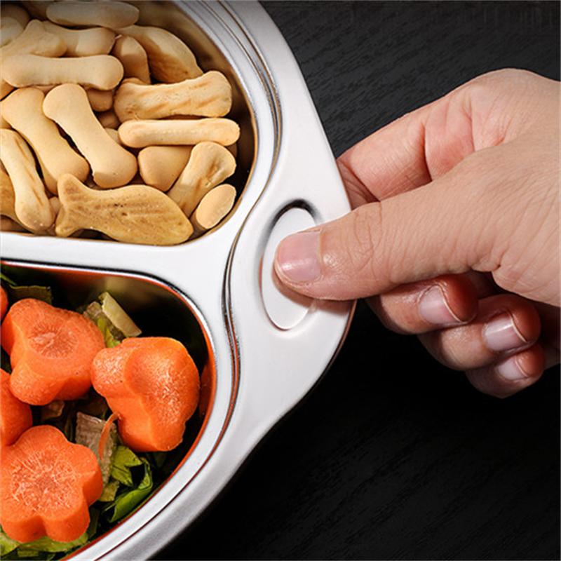 316 нержавеющая сталь тарелка для еды разделенный поднос для сервировки кухонная посуда контейнер для обеда для школьной столовой посуда