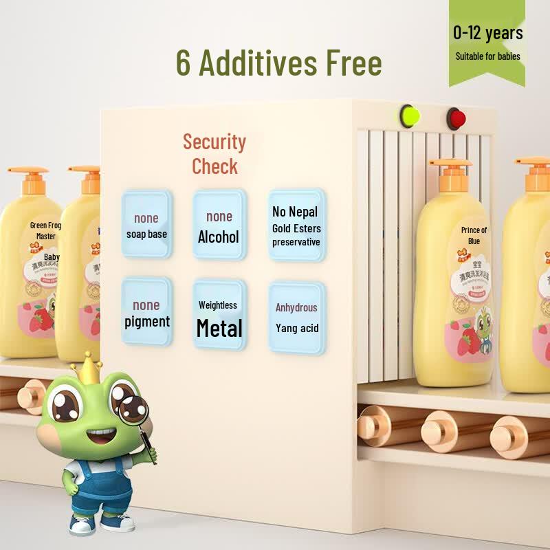 Prince Frog Kids 2-in-1 Shampoo & Shower Gel Set