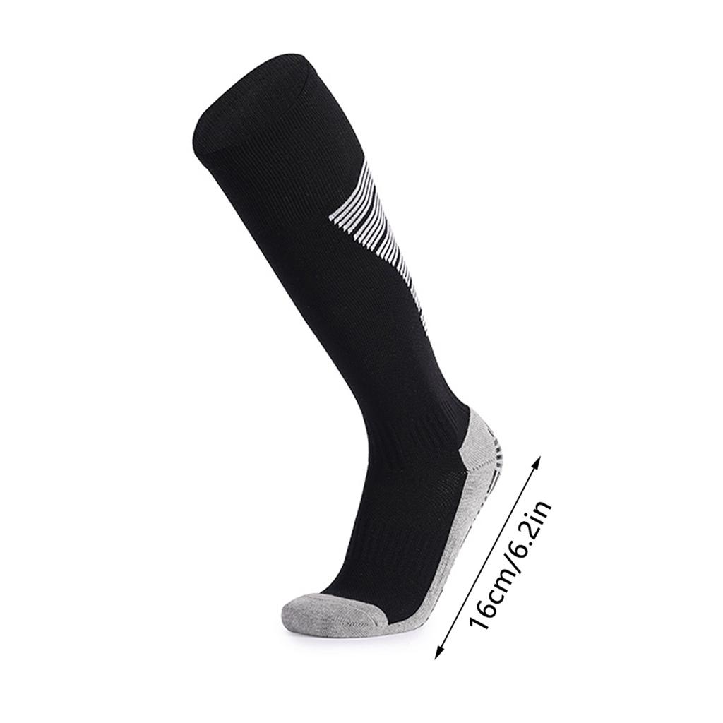 Anti Slip Sport Knee High Socks Athletic Socks for Mens and Women Running Training Football