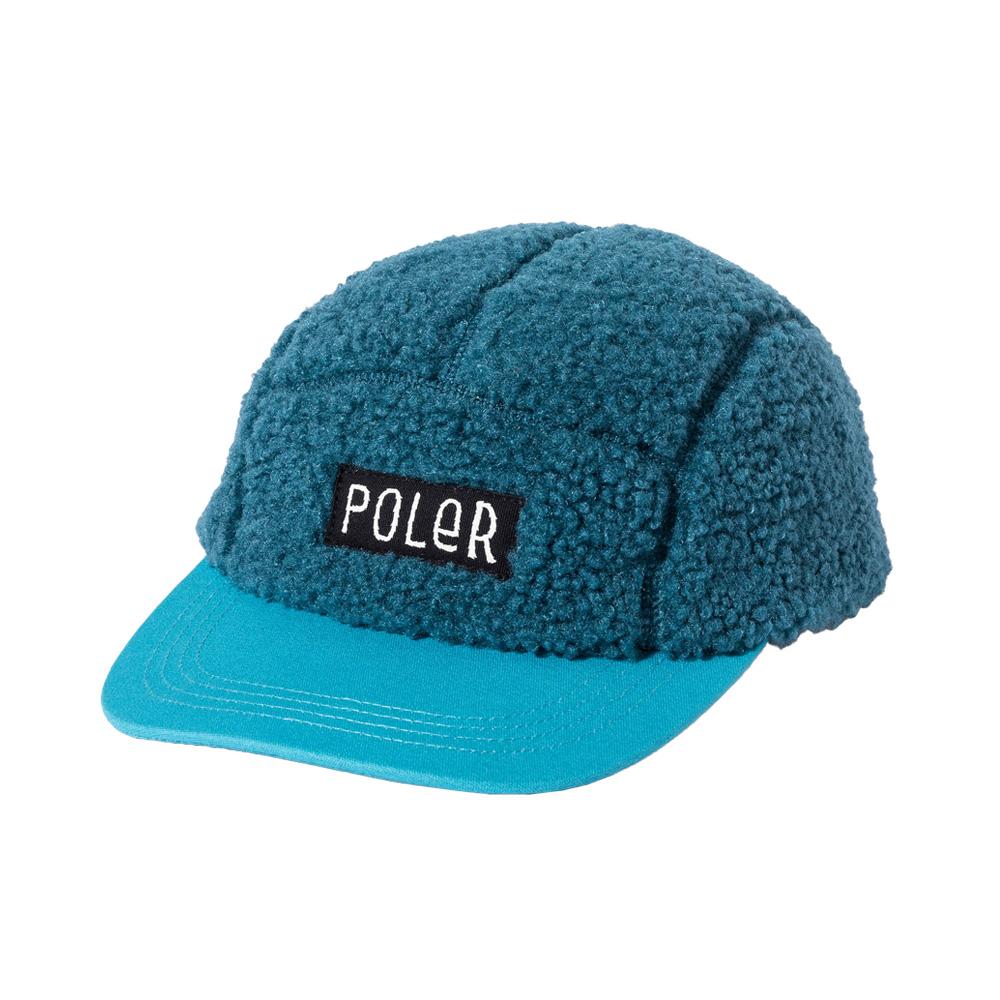 Шапка-бини POLERSTUFF из флиса с ворсом, 5-цветная, синяя