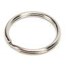 100Pcs/Lot Key Rings Diy Metal Key Holder Split Rings Hoop Metal Loop Keychain