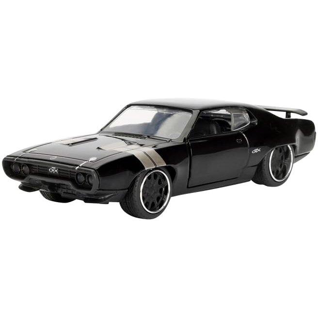 Kyosho Jada Toys Форсаж 1/32 Plymouth GTX Черный Доминик Торетто Металлическая Модель Автомобиля JADA98300