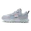 Li-Ning Overload Fabric Leather Trend Shock Absorbing Non-Slip Wear-Stick Low-Top Sports Casual Shoes Мужские кроссовки светло-серые AZGS081-2