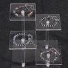 4 Layers Square Transparent Removable Acrylic Display Stand Holder Rack Kit Blind Box Display Stand Jewelry Holder Shelf