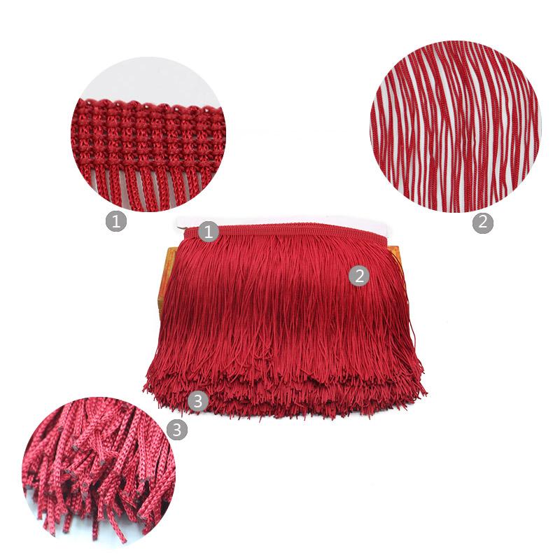 Перо 10 Ярдов 15 см Длины Бахрома Кисточками Кружевная Лента Кисточки Для Штор Платьев Бахрома Для Шитья Отделка Аксессуары Поделки