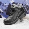 Boots Men Slip On Winter Shoes For Men Outdoor Waterproof Ankle Boots Winter Boots Male Snow Botines Black Botas Femininas
