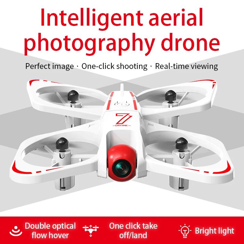 CZ07 Мини Квадрокоптер 4K Двойная камера Вращение на 360 градусов Безголовый режим Видеосъемка Трюковой вертолет Дрон