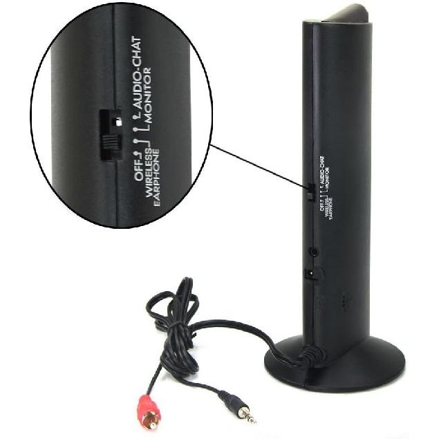 New 5 In 1 Wireless Cordless RF Headphones Headset with Mic for PC TV Radio