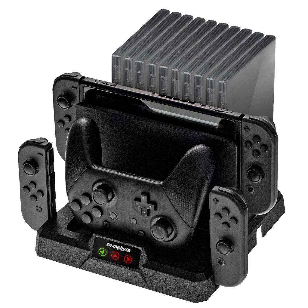 Snakebyte DUAL S Snakebyte DUAL S Nintendo Switch Charging storage station that combines controller charging dock and main unit game case storage