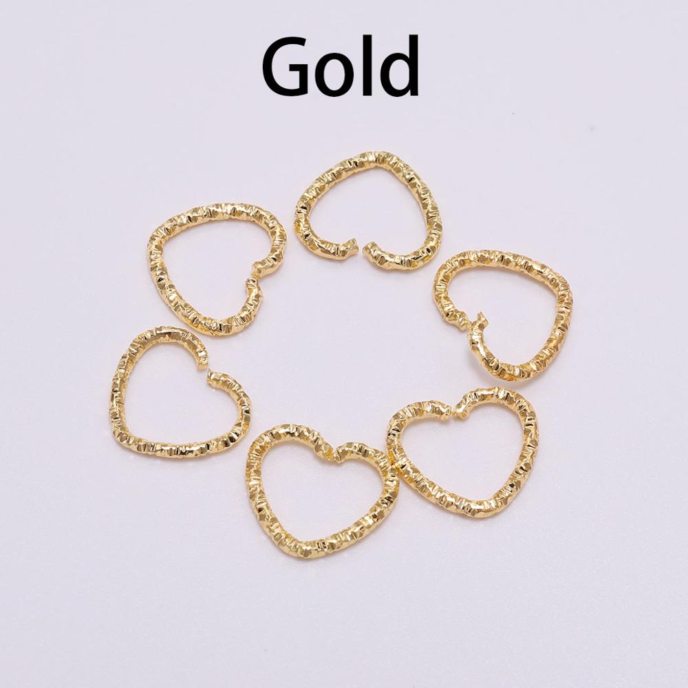 50 шт./лот, новый стиль, прыжковые кольца с золотой звездой, витые разъемные кольца, разделительные кольца, разъемы для изготовления ювелирных изделий, принадлежности для изготовления ювелирных изделий