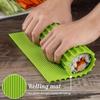 1pc Non-Stick Sushi Rolling Mat - Japanese Seaweed Rice Ball Maker for Homemade DIY Sushi - Perfect for Home, Restaurant, and Party Use