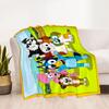 Bluey's Colorful Friends Blanket Warmthful Decor Great for Couch Livingroom Seaside for All Occasions Digital Print Gifts For Family Or Friends