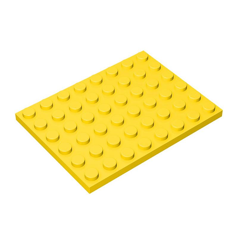 15pcs Small Particle 3036 6x8 Plate Building Block Base Plate DIY Parts Buildmoc Compatible Assembly Particle Creative Gift Toys