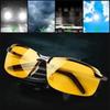 Yellow Night Vision Driving Glasses PC Ultralight Driver Mirror Women Men Night Vision Car Driving Glasses Outdoor Fashion Ornament Jewelry