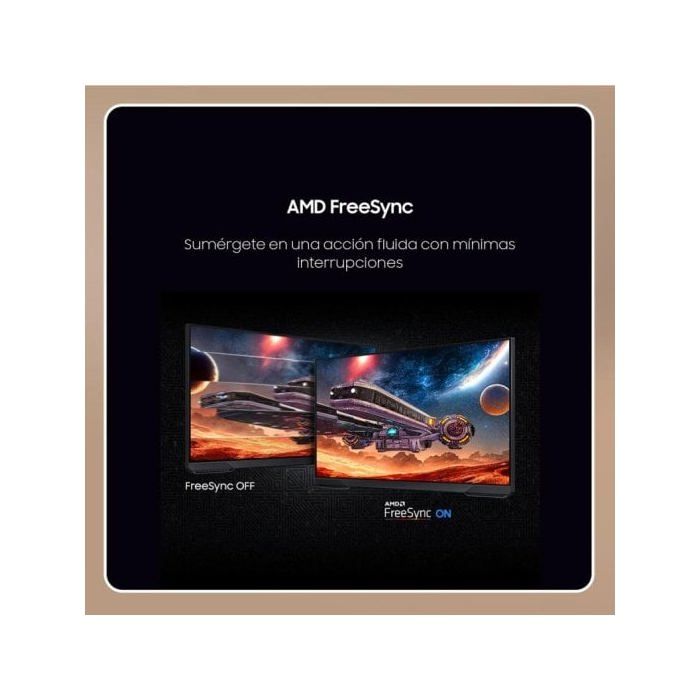 Samsung Odyssey G5 G5F1 27" QHD 180Hz VA Plano HDR10 FreeSync USB Ergonomía