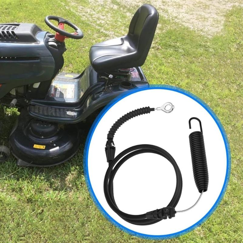 Precisions Lawn Mower Blade Control Cable With Spring End For Smooth Operations Compatibles for 746-05124A 946-05124A