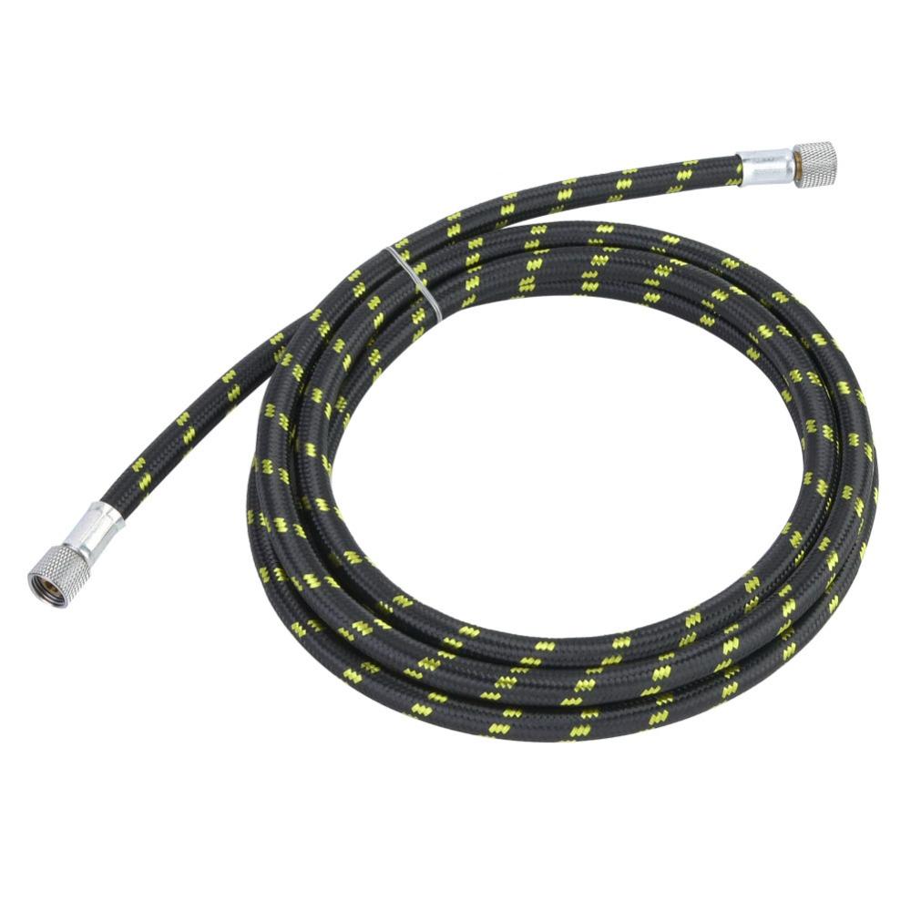 2pcs 1/8 Inch Fitting Braided Airbrush Hose Airbrush Compressor Hose  For Airbrush Painting