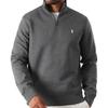 Polo Ralph Lauren FW25 Свитшот-пуловер с высоким воротником и молнией на половину, с длинным рукавом, обычного кроя, мужской, 710P11185-008