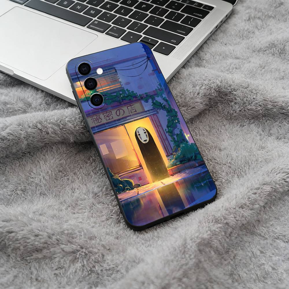 Чехол для телефона 'Унесенные призраками' Hot-S-A для Samsung Galaxy A73, A71, A72, A70, A53, A52, A51, Мягкий силиконовый черный чехол