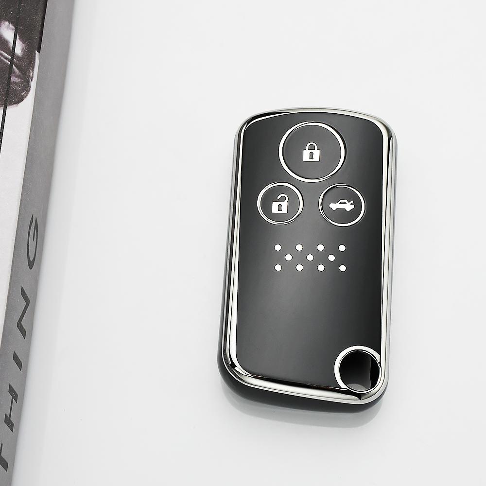 Для Honda Freed Spike Step WGN RG1 Spada CRZ CRV Fit Shuttle Fried Чехол-держатель из ТПУ Чехол для брелока автомобиля Аксессуары