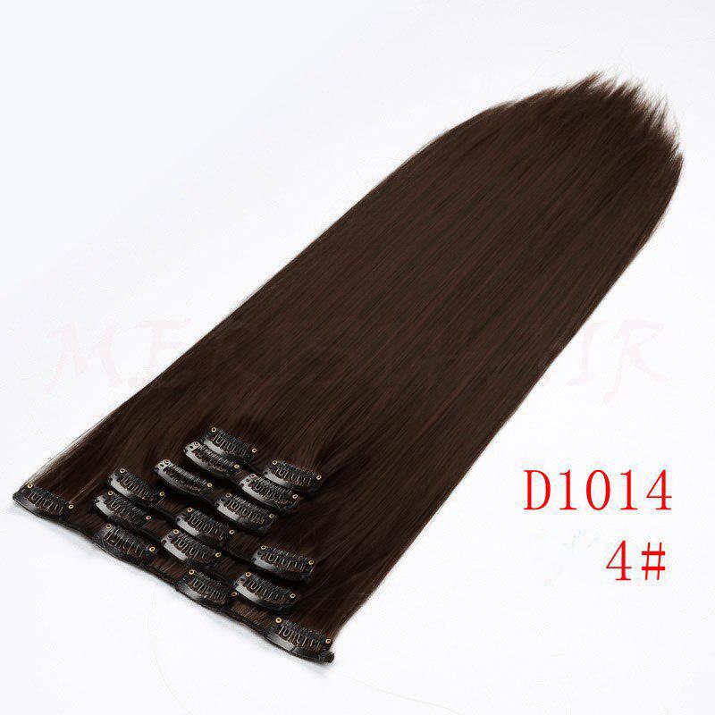 Синтетические пряди-клипы волос 60см длиной