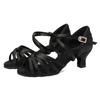 Women Ballroom Latin Tango Dance Shoes Salsa High Heeled 5CM