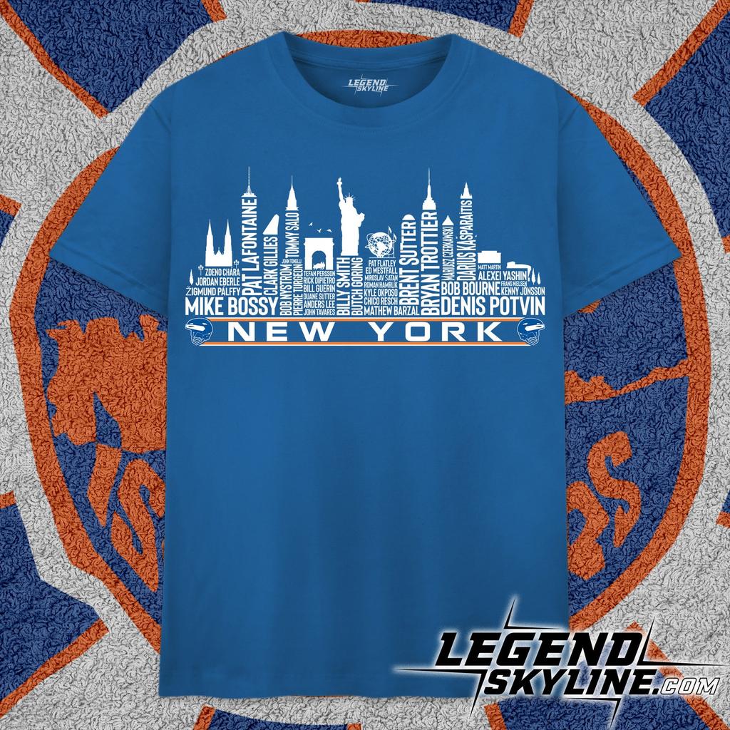 New York I Hockey Greatest Of All Time Team Legends, New York City Skyline Shirt and kids tshirt