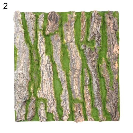 Искусственные растения, реалистичные, легко чистящиеся, привлекательные, отличная имитация коры дерева, настенный декор для бара