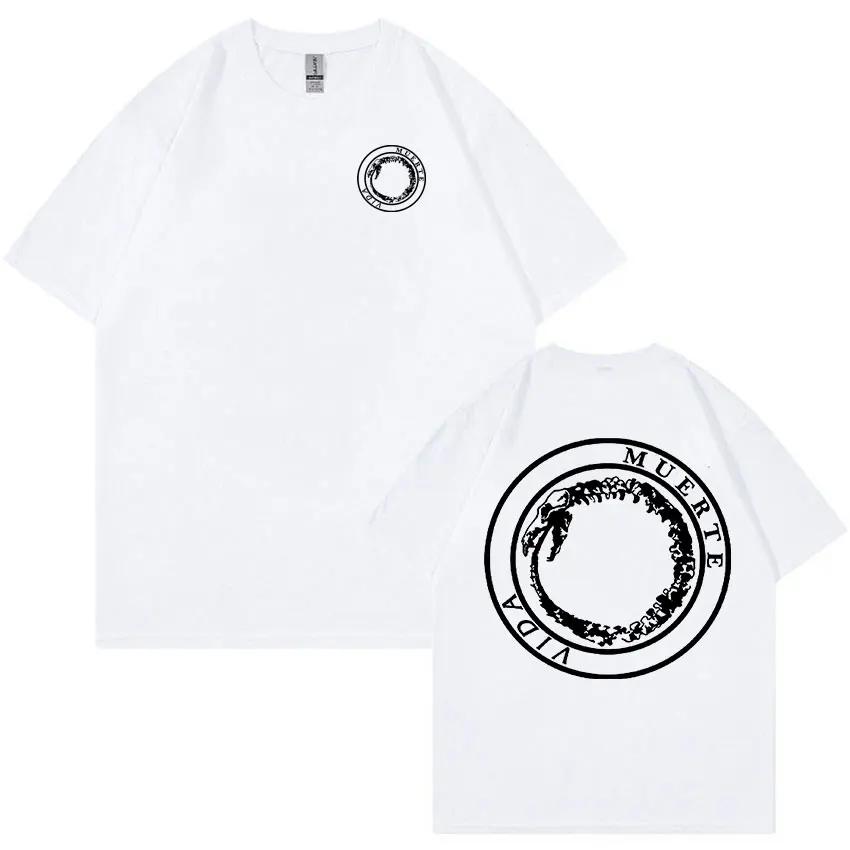 Canserbero Graphic Print T Shirt Women Unisex Vintage Fashion Short Sleeve Womens Cotton Oversized T Shirt Hip Hop Streetwear Tees Tops