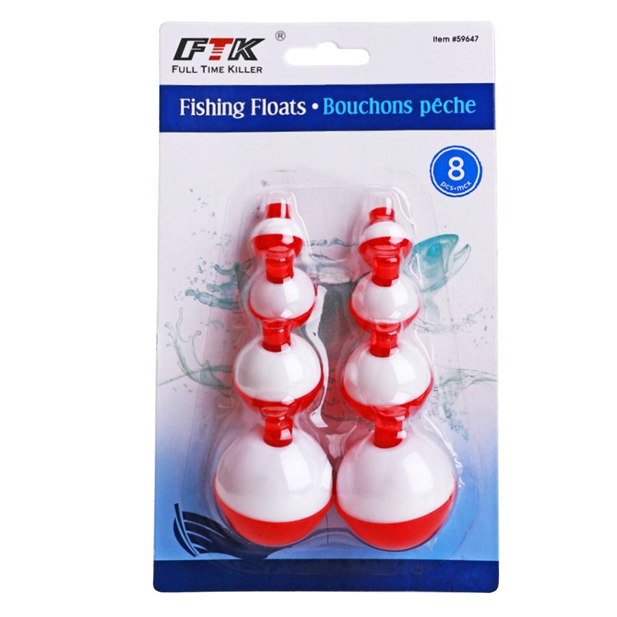 FISHKING Foam Floating Bait, 8 шт., 5/10/15/20/25/30/40/50 г, легкая пена, высококачественные блестящие поплавки