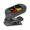 Flanger Chromatic Tuner Color Display Clip Tuner Black FT-12C Clip-on
