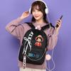 Аниме One Piece Printed Boy Girl Schoolbag Document Bag Student Book Bag for Girl Back To School Computer Charge Backpack Men Womens Casual Rucksack