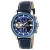MARSHAL Men's MRZ020-LSBL (Sun Flame) Round Watch Blue Stainless Multi-Hand Analog