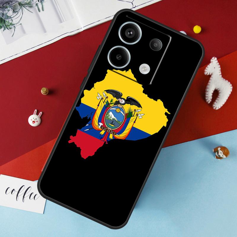 Чехол с флагом Эквадора для Xiaomi Redmi Note 13 12 10 8 9 11 Pro 12S 10S 11S Redmi 13C 10A 10C 9C 12C Cover