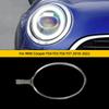 Для MINI Cooper F54 F55 F56 F57 2018- Автомобильный ДХО Пластина-направитель для фар Светодиодная трубка Дневные ходовые огни