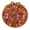 4 6 8 10mm Cracked Crystal Beads High-Quality Dual Color Glass Beads Snow Crack Crystal Beads for Jewelry Making DIY Bracelet